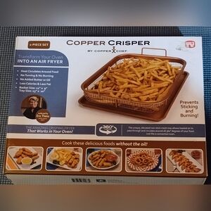 Copper Chef Non-Stick Crisper Tray Set